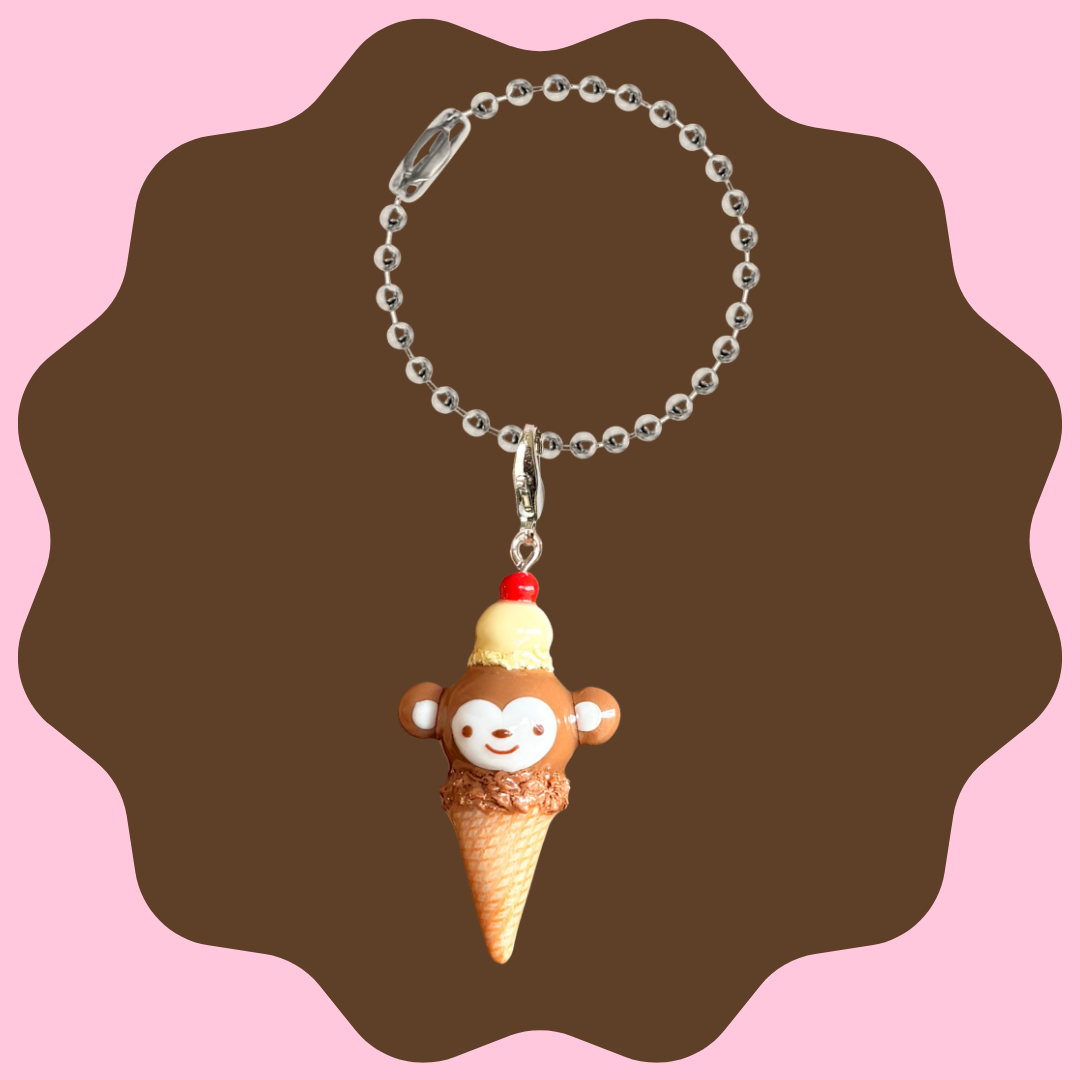 Chunky Monkey Charm