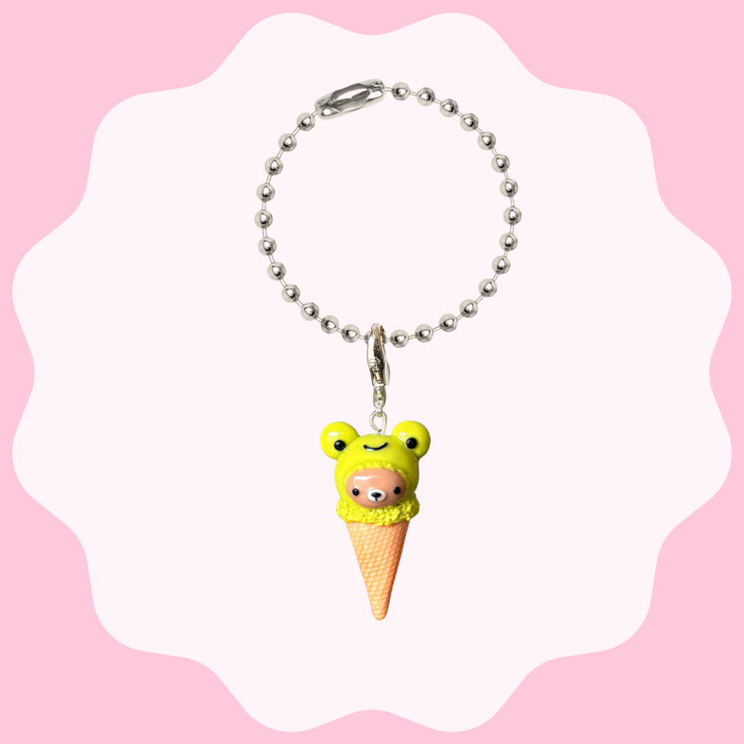 Froggy Lime Charm