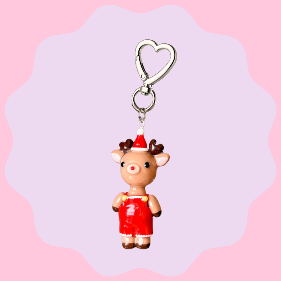 Rudolph Keychain