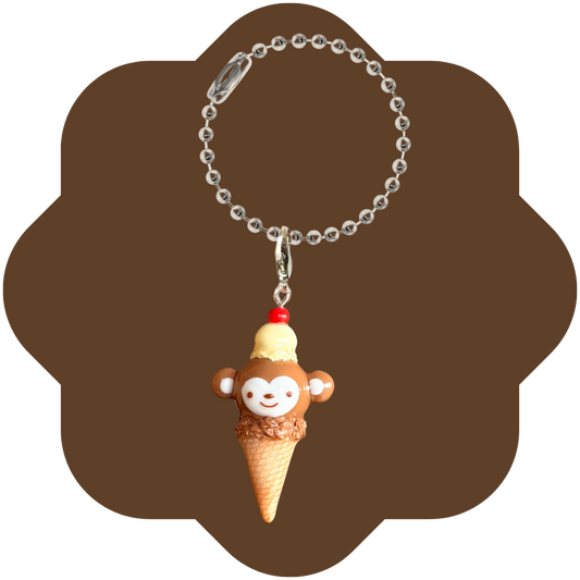 Chunky Monkey Charm