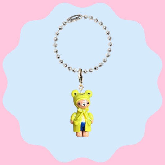 Bearnardo Frog Raincoat Charm