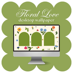 Floral Love Wallpaper