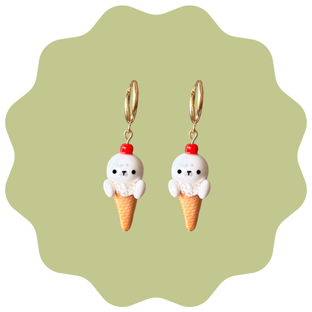 Vanilla Seal Ice Cream