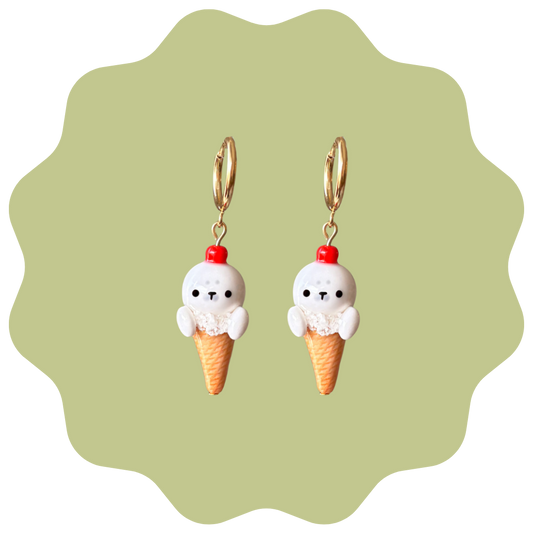 Vanilla Seal Ice Cream