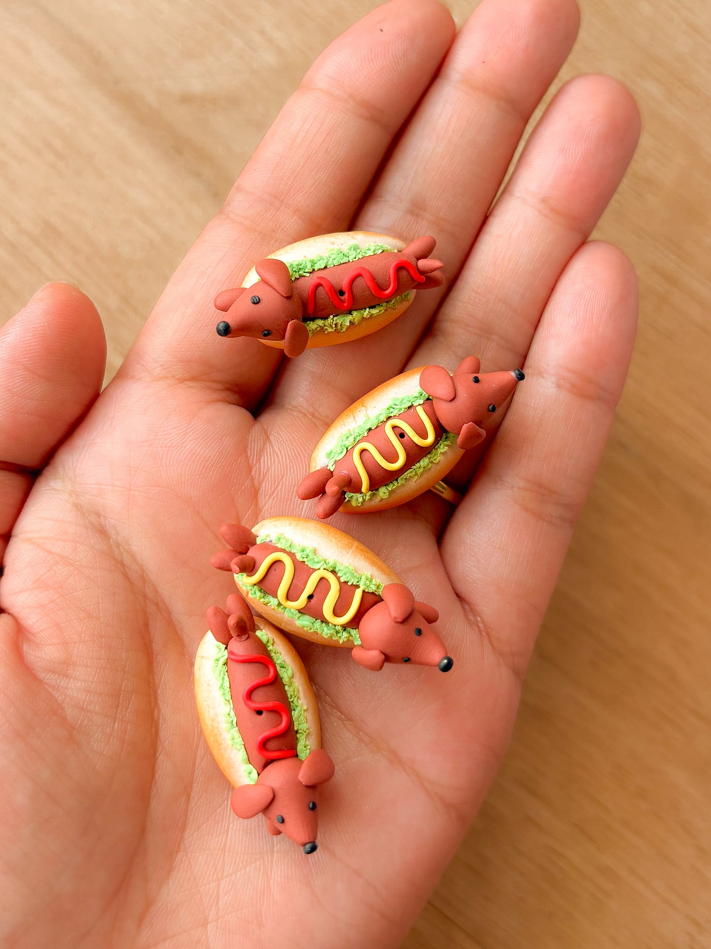 HotDog with Mustard Charm