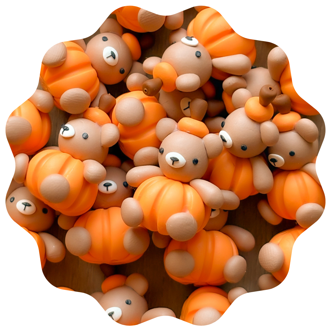 Pumpkin Bearnardo Earrings