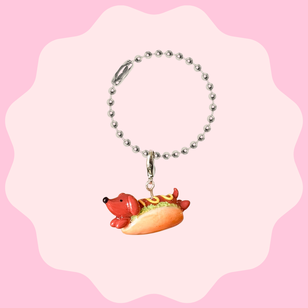 HotDog with Mustard Charm