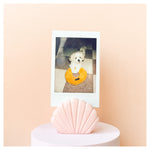 Shell Art Deco Photo Holder