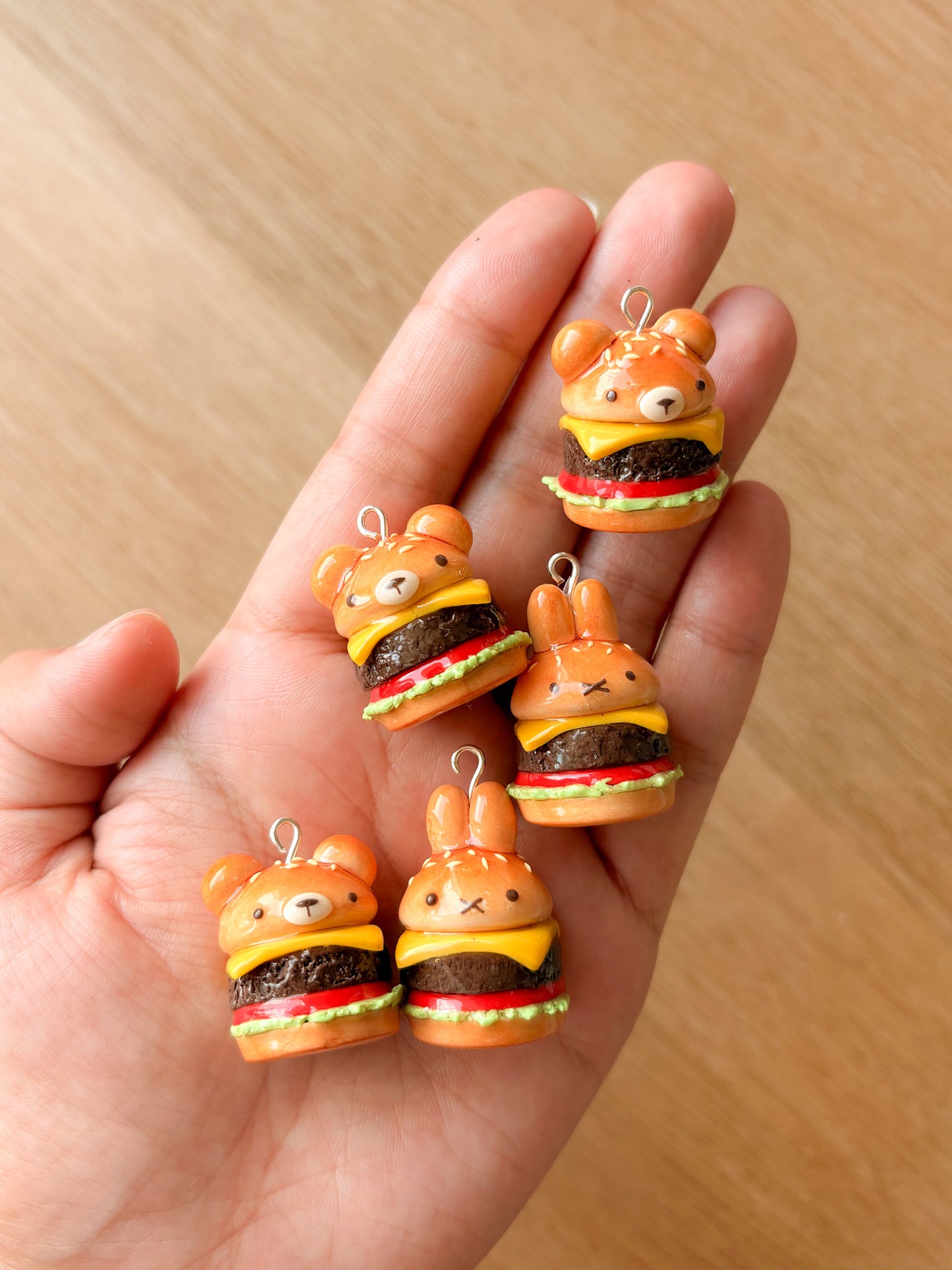 Burger Charms