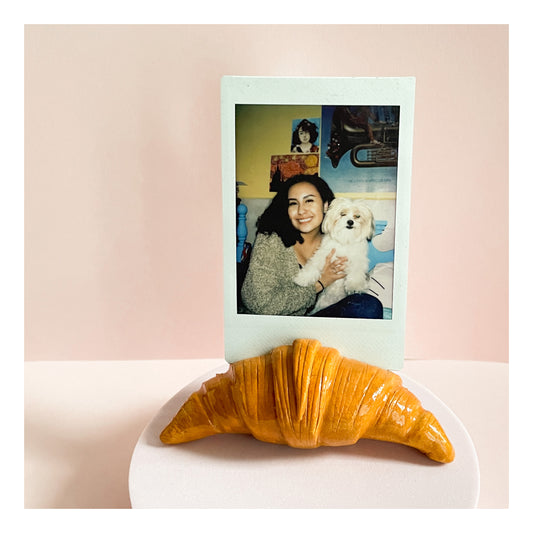 Mini Croissant Photo Holder
