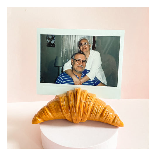 Large Croissant Photo Holder