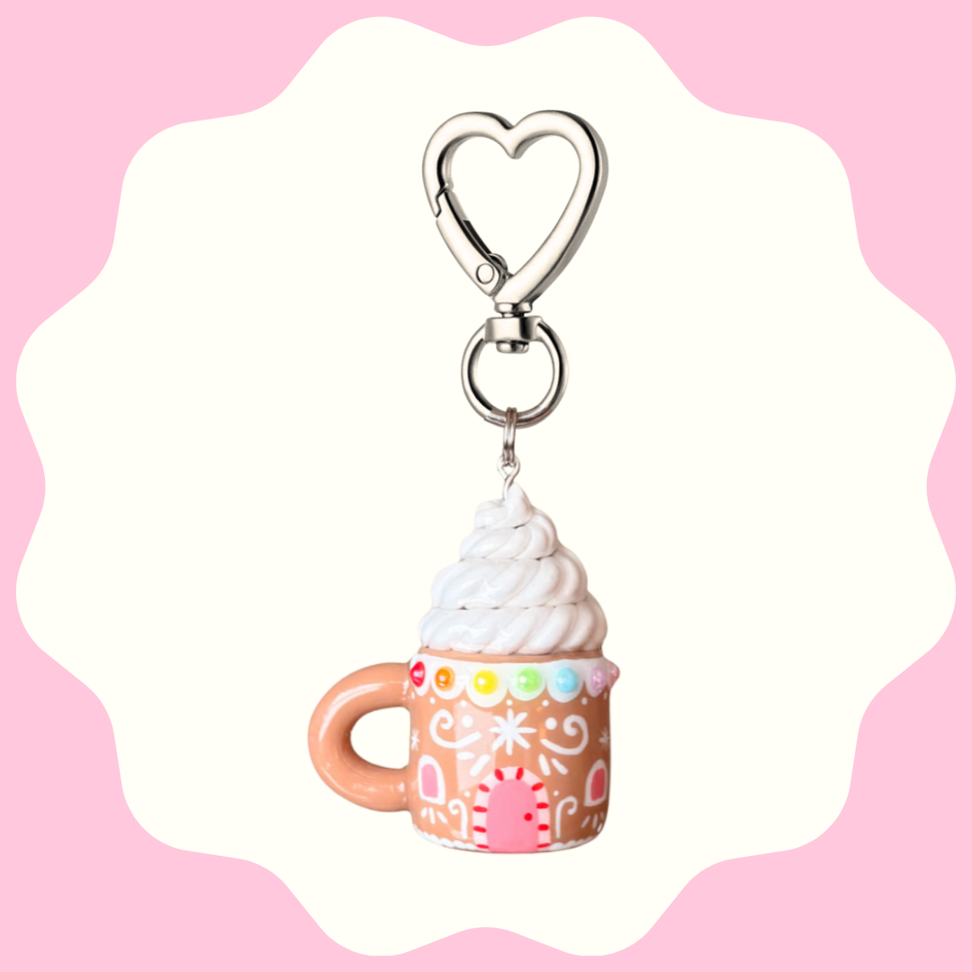 Ginger Bread Mug Keychain