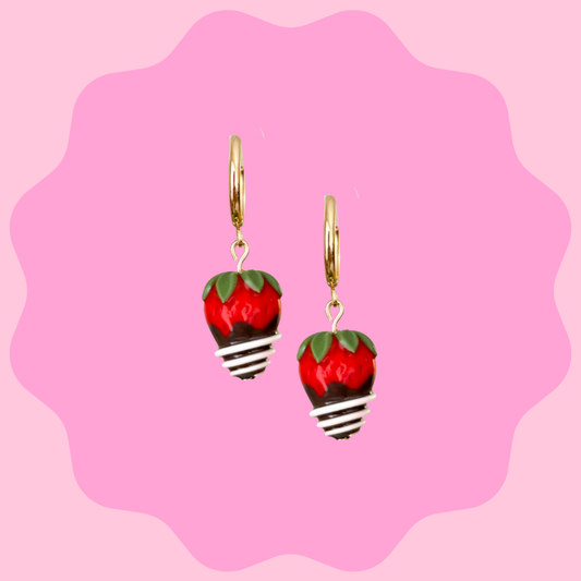 Berry in love EARRINGS