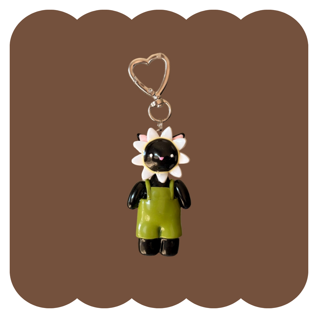 Salem Flower Keychain