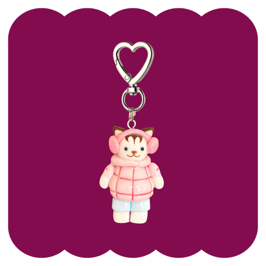 Big Puffa Chloe Keychain