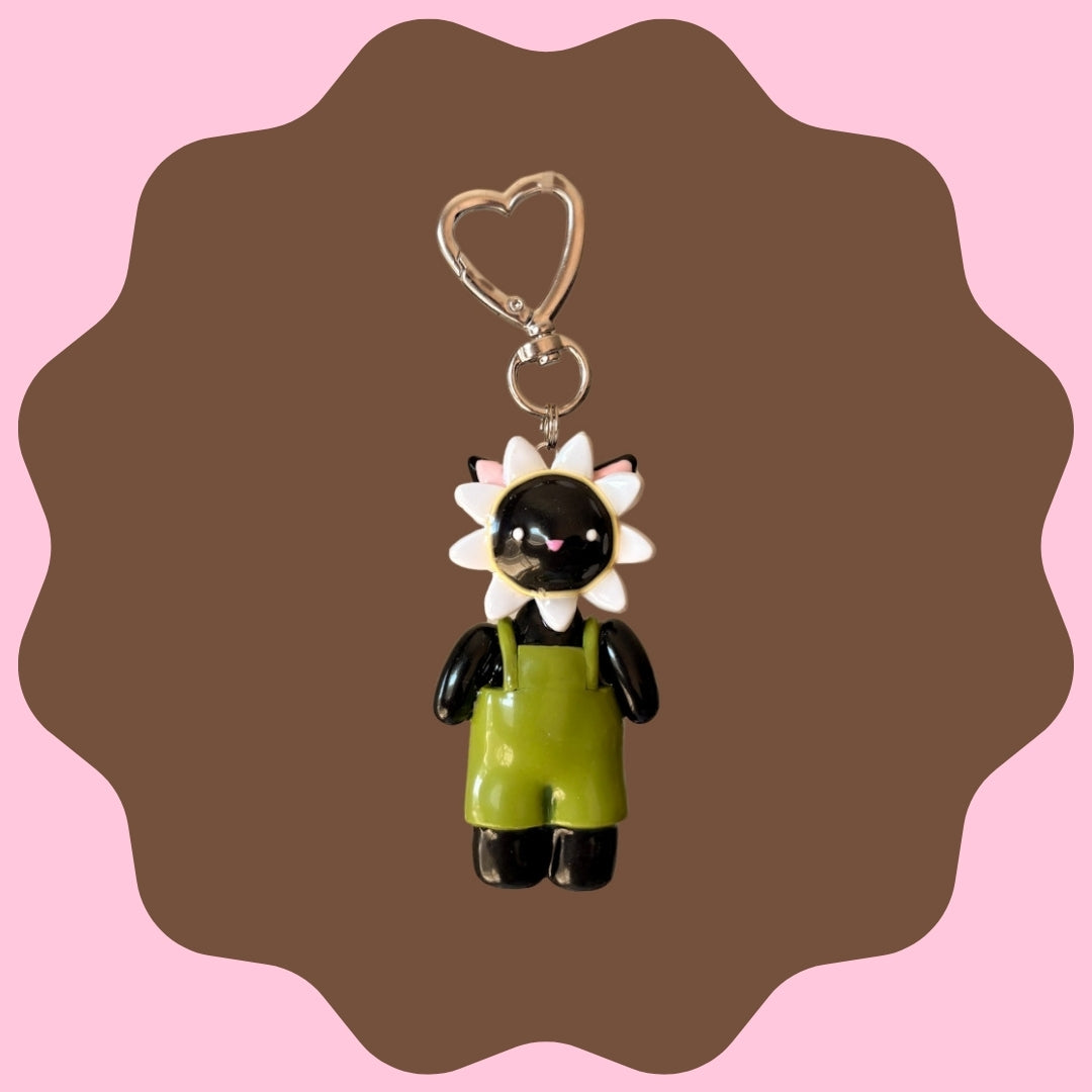 Salem Flower Keychain
