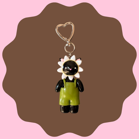 Salem Flower Keychain