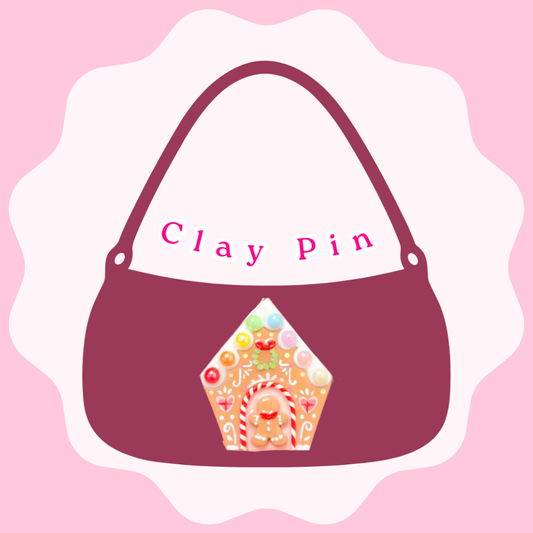 Ginger bread house Pin