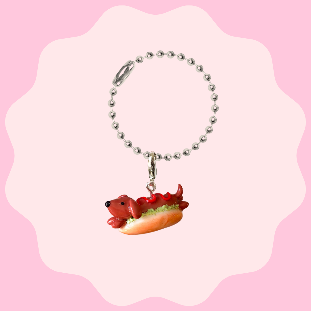 HotDog with Mustard Charm