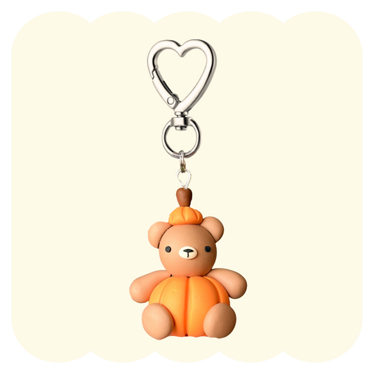 Pumpkin Bearnardo Bag charms