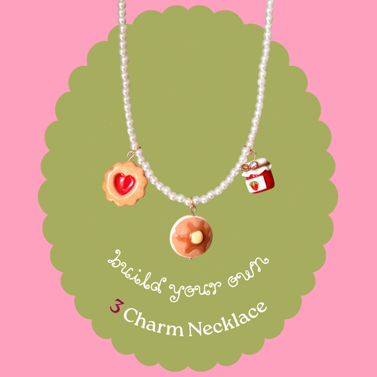 Custom Three Charm Necklace