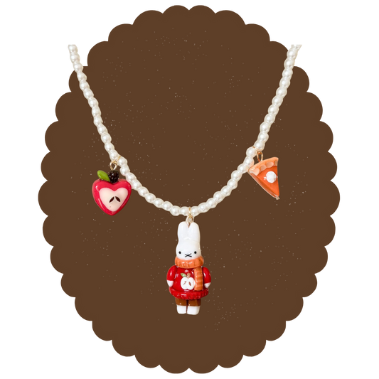 Miffy Autumn Charm Necklace