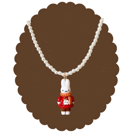Autumn Miffy Charm Necklace