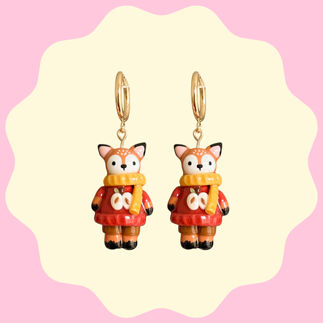 Felix Fox with Hoops