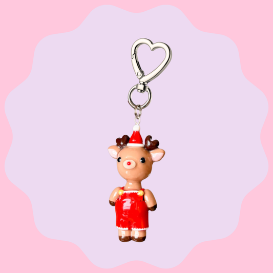 Rudolph Keychain