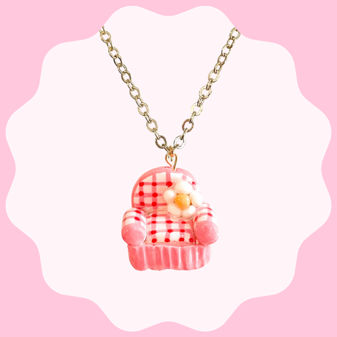Cozy Loveseat Necklace