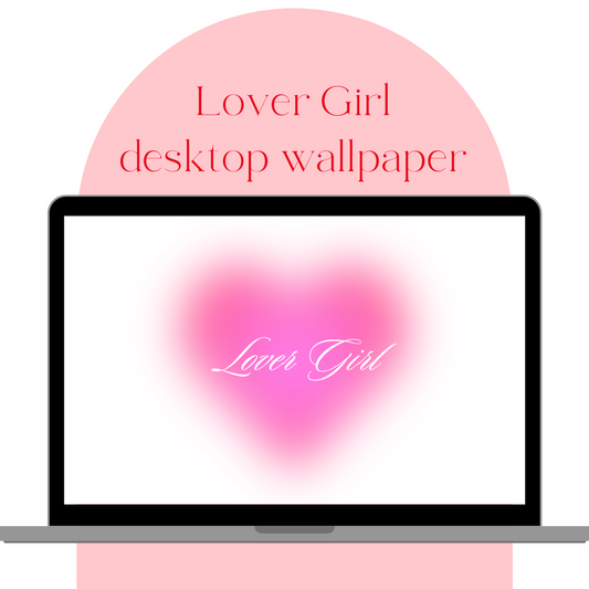 Lover Girl Heart Desktop Wallpaper