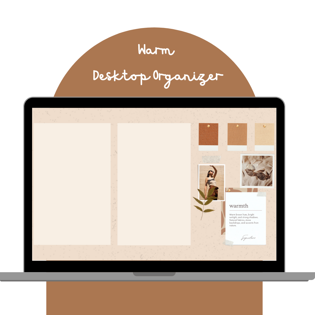 Warm Desktop Wallpaper Organizer